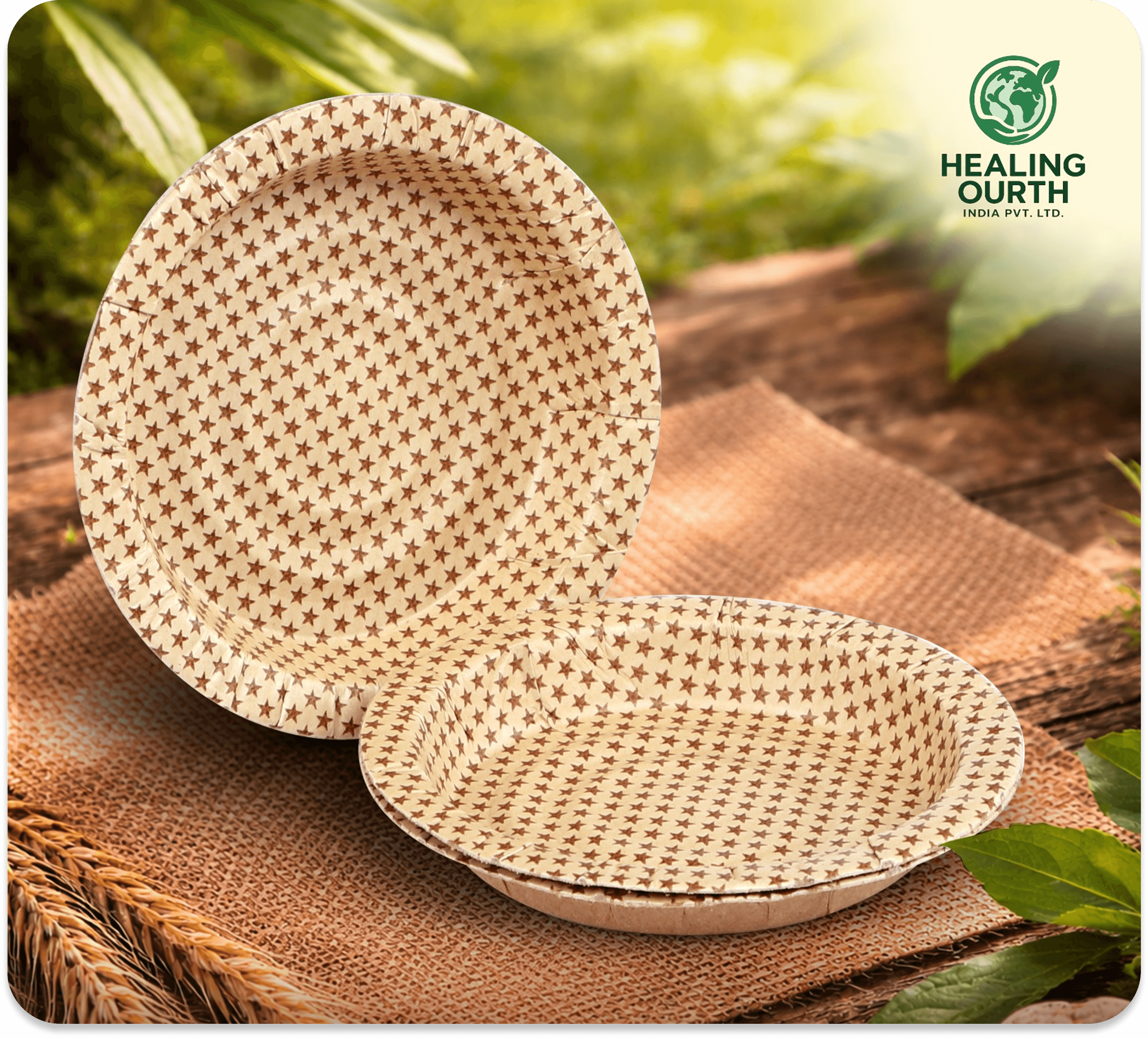 Leaf tableware